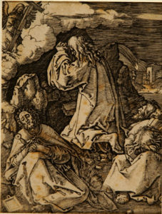 Orazione di Cristo nell'orto di Getsemani (dalla serie: Piccola passione)